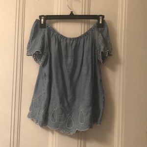 Off the shoulder top